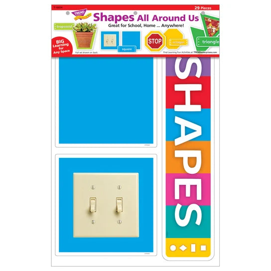 TREND Shapes All Around Us Learning Set