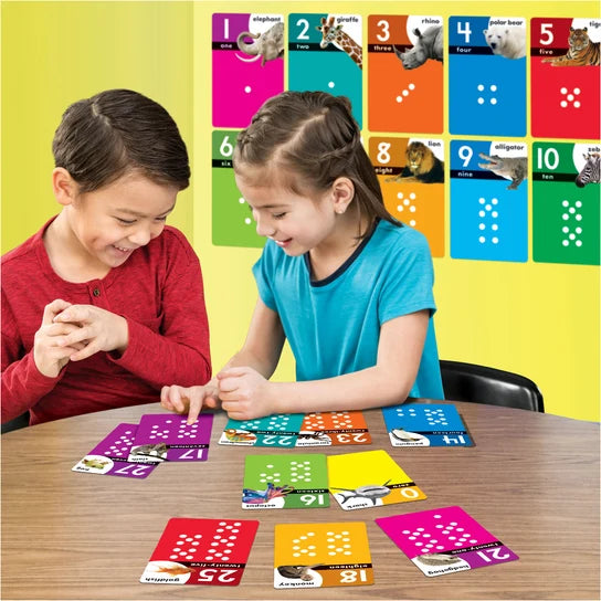 TREND Animals Count 0-31 Learning Set with Numbered Counting Cards