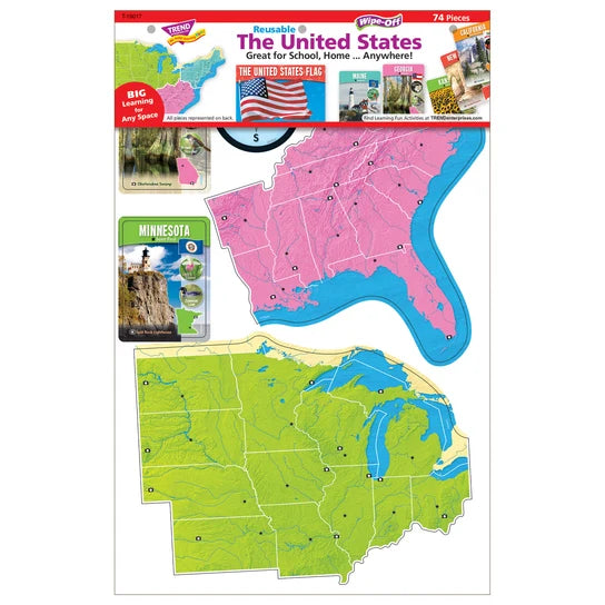 TREND The United States Wipe-Off Learning Set
