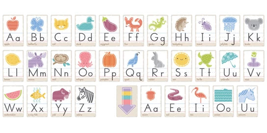 TREND Good Nature Alphabet Cards Learning Set