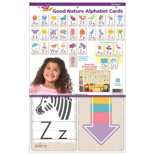 TREND Good Nature Alphabet Cards Learning Set