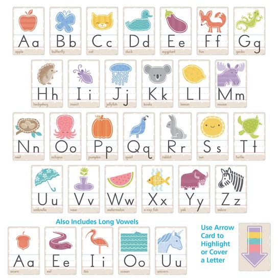 TREND Good Nature Alphabet Cards Learning Set