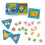 TREND Jungle Pals Three Corner Card Game