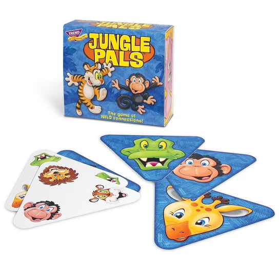 TREND Jungle Pals Three Corner Card Game