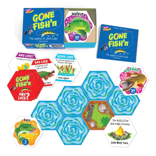 TREND Gone Fish'n Card Game