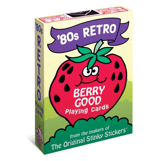 TREND '80s Retro Playing Cards from the Makers of The Original Stinky Stickers