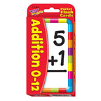 TREND Addition 0-12 Pocket Flash Cards