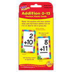 TREND Addition 0-12 Pocket Flash Cards