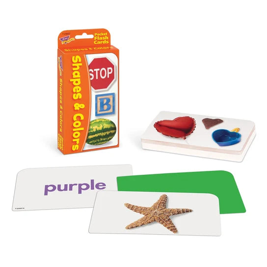 TREND Shapes & Colors Pocket Flash Cards