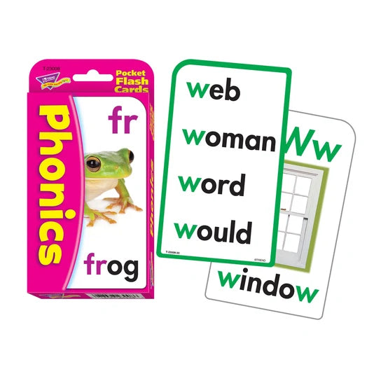 TREND Phonics Pocket Flash Cards