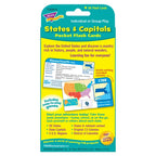 TREND States & Capitals Pocket Flash Cards