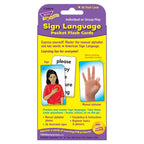 TREND Sign Language Pocket Flash Cards