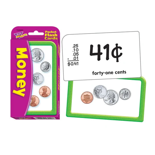 TREND Money Pocket Flash Cards