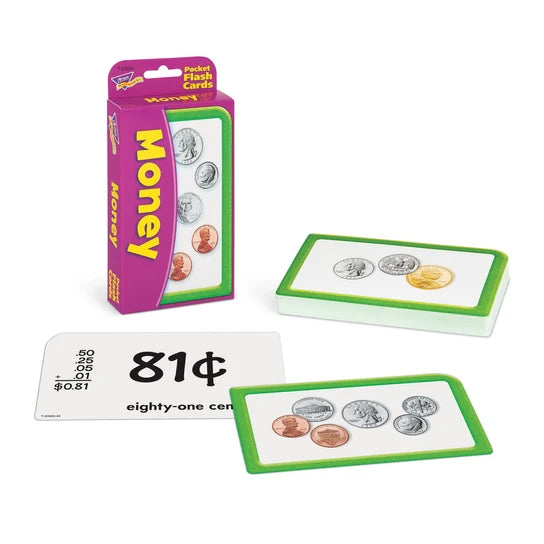 TREND Money Pocket Flash Cards