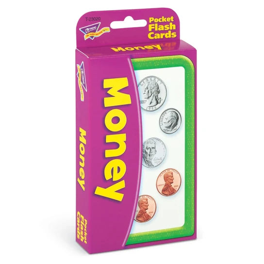 TREND Money Pocket Flash Cards