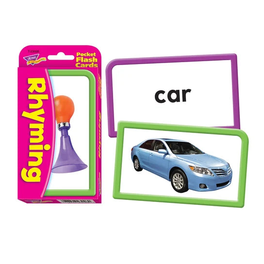 TREND Rhyming Pocket Flash Cards