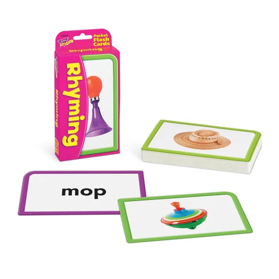 TREND Rhyming Pocket Flash Cards