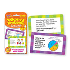 TREND Word Problems Test Prep Math, Grades 1-3 Challenge Cards