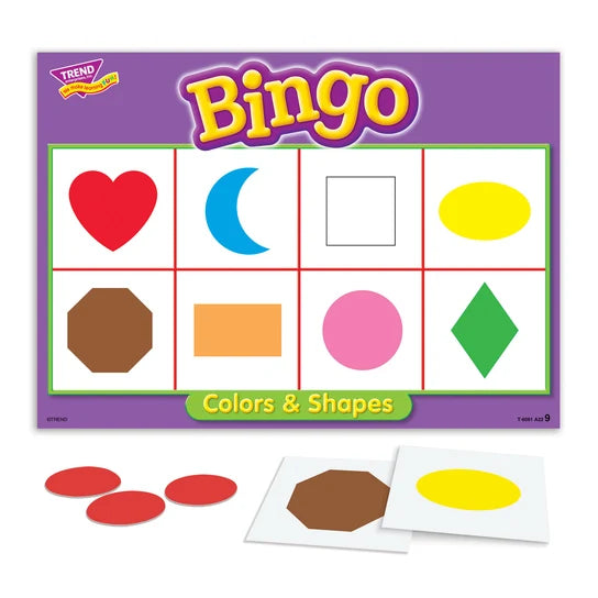 TREND Colors & Shapes Bingo Game