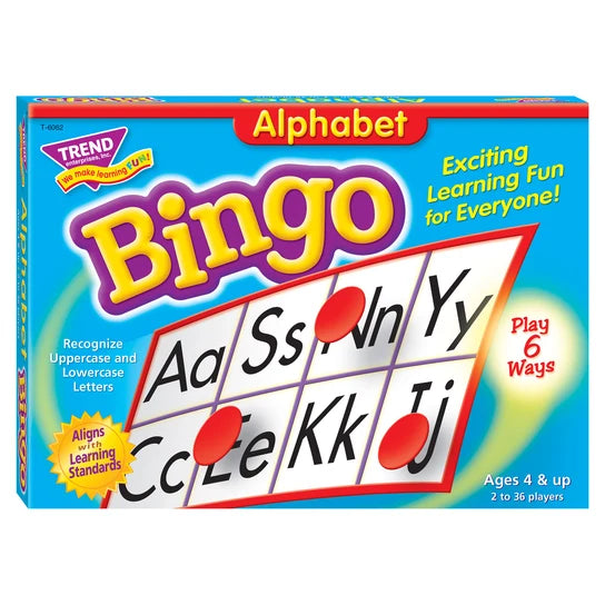 TREND Alphabet Bingo Game