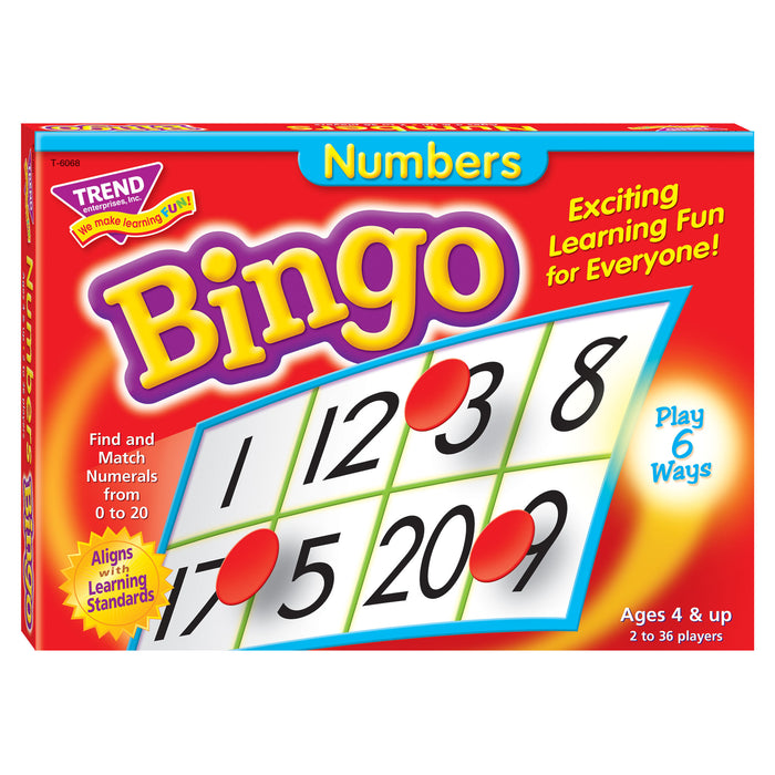 Numbers Bingo Game product image