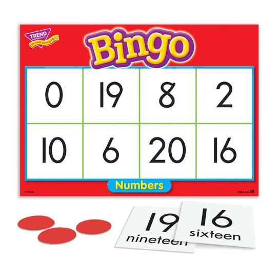 TREND Numbers Bingo Game