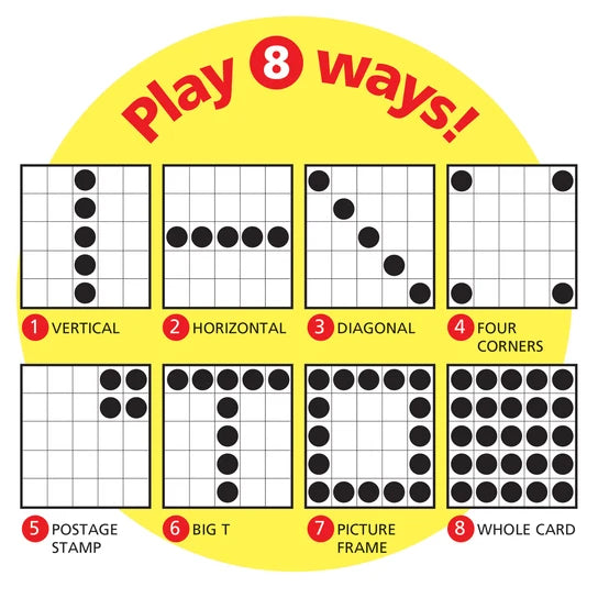 TREND Homophones Bingo Game