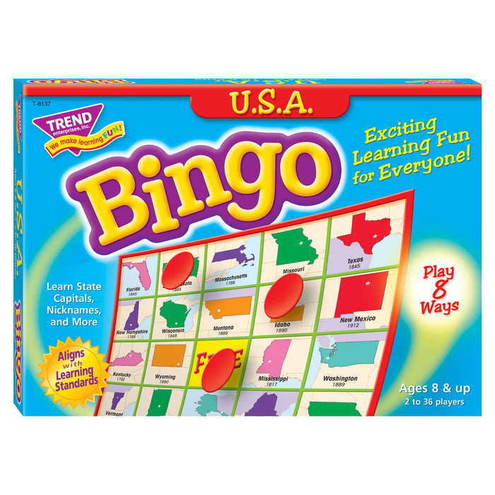 U.S.A. Bingo Game product image