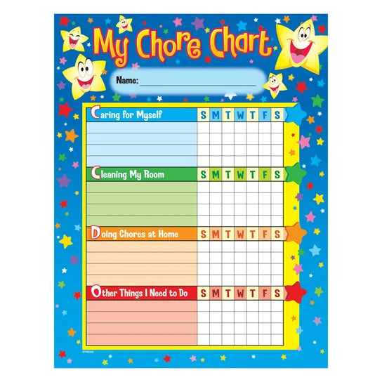 TREND Stars Success Charts/Chore Charts