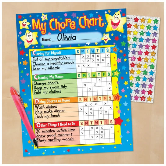 TREND Stars Success Charts/Chore Charts