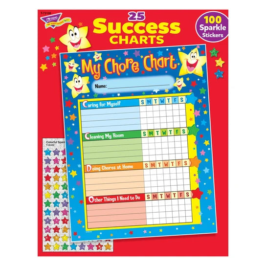 TREND Stars Success Charts/Chore Charts