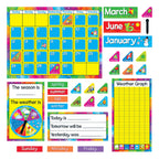 Year Around Calendar Bulletin Board Set product image
