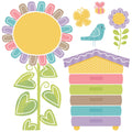 Rainbow Garden Bulletin Board Set product image