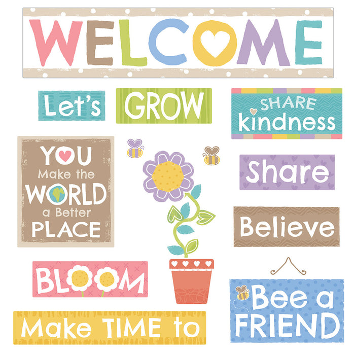 Always Welcome Bulletin Board Set product image