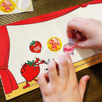 TREND Berry Good, Strawberry scent Retro Scratch 'n Sniff Stinky Stickers®