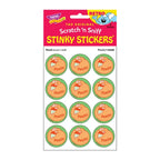 TREND Peachy, Peach scent Retro Scratch 'n Sniff Stinky Stickers