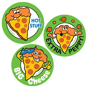 Extra Peppy!, Pizza scent Retro Remix Scratch 'n Sniff Stinky Stickers® product image