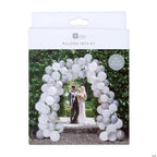 Talking Tables White & Silver Balloon Arch Garland Kit